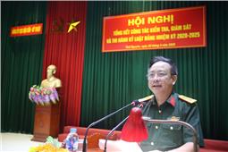 Đảng ủy Cục Hậu cần-Kỹ thuật tổng kết công tác kiểm tra, giám sát và thi hành kỷ luật đảng, nhiệm kỳ 2020-2025